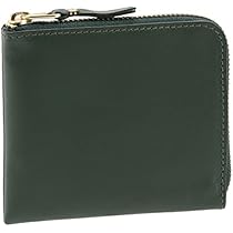 未使用コムデギャルソン L字型ZIP財布SA3100 BOTTLE GREEN Wallet COMME des GARCONS - コムデギャルソン L字型ZIP財布